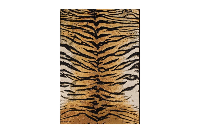 Domani Tiger Flatvävd Matta 160x230 cm - Guld - Flatvävda mattor