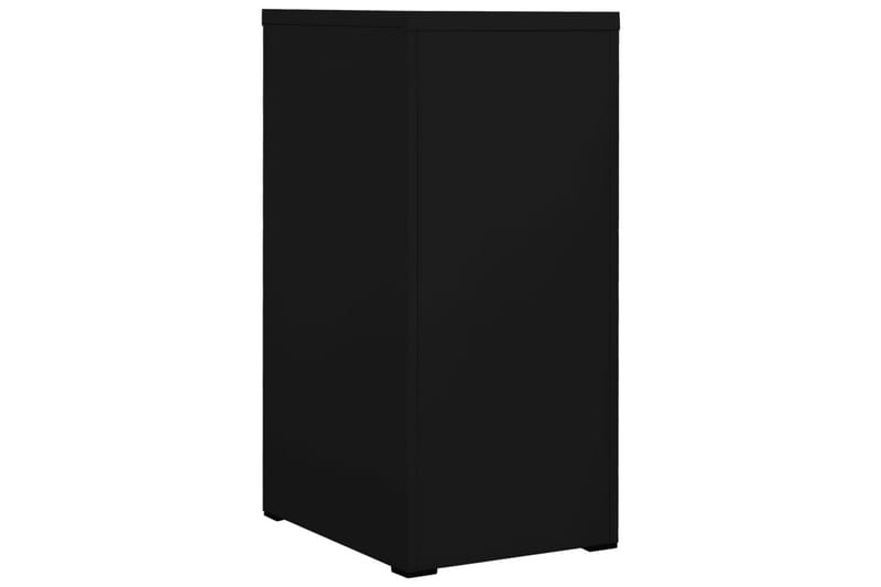 Dokumentskåp svart 46x62x102,5 cm stål - Svart - Dokumentskåp - Kontorsmöbler