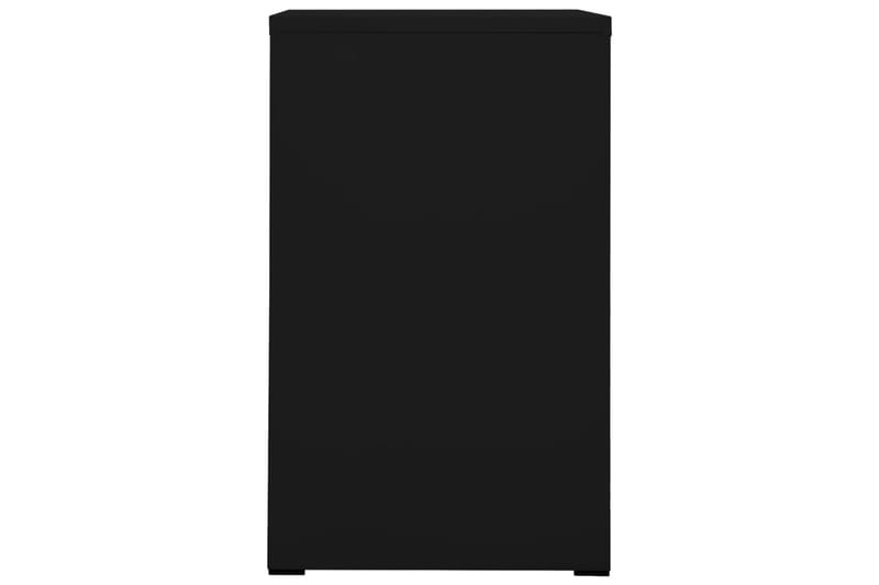 Dokumentskåp svart 46x62x102,5 cm stål - Svart - Dokumentskåp - Kontorsmöbler