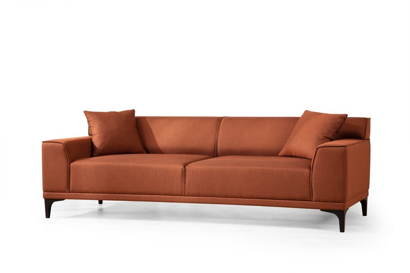 Mississauga Soffa 3-sits - Orange - 3 sits soffa