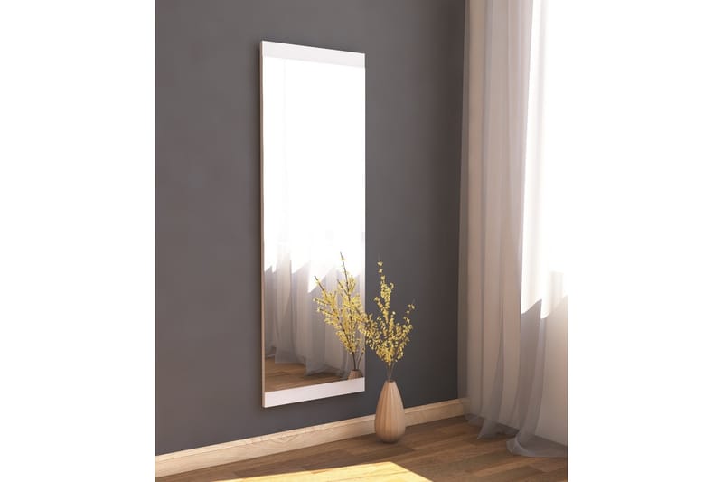 Neom Spegel 40 cm Rektangulär - Vit - Väggspegel - Helkroppsspegel - Hallspegel