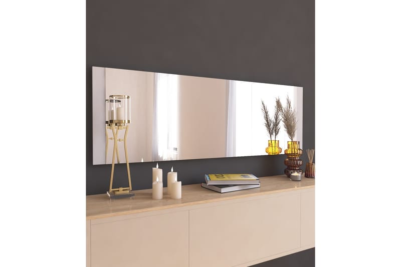 Neom Spegel 40 cm Rektangulär - Vit - Väggspegel - Helkroppsspegel - Hallspegel