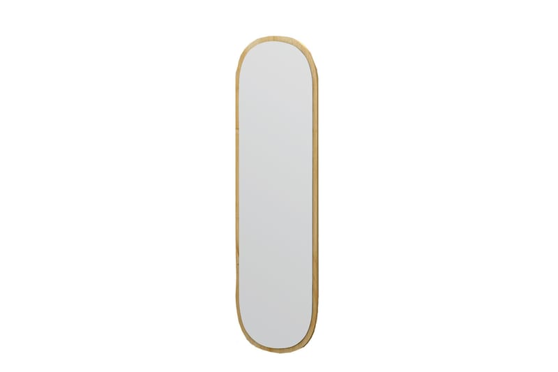 Zeos Spegel 40 cm Rektangulär - Trä/Natur - Väggspegel - Helkroppsspegel - Hallspegel
