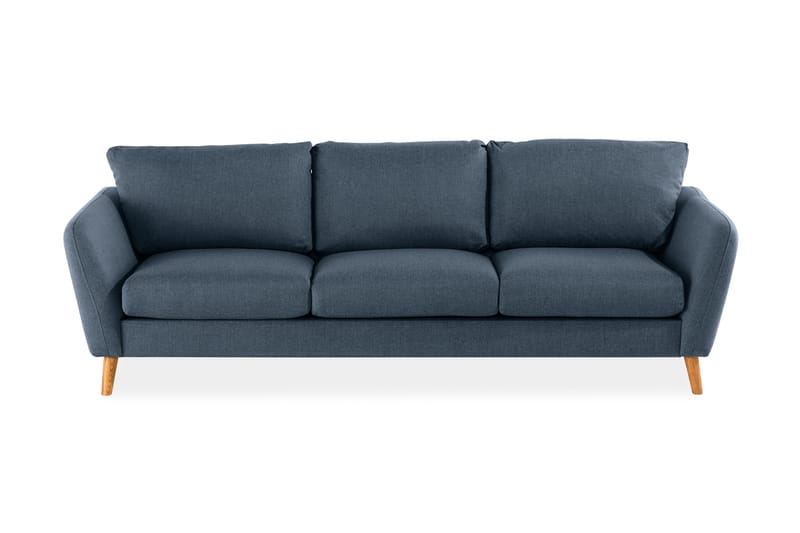 Trend 3-sits Soffa - Blå - 3 sits soffa
