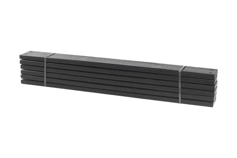 PLUS Pipe Plankor till Odlingslåda 6 st 120 cm - Svart - Plank & reglar
