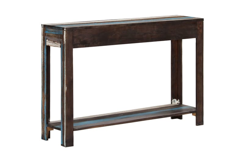 Konsolbord massivt trä vintage 118x30x80 cm - Brun - Hallbord - Konsolbord & sidobord