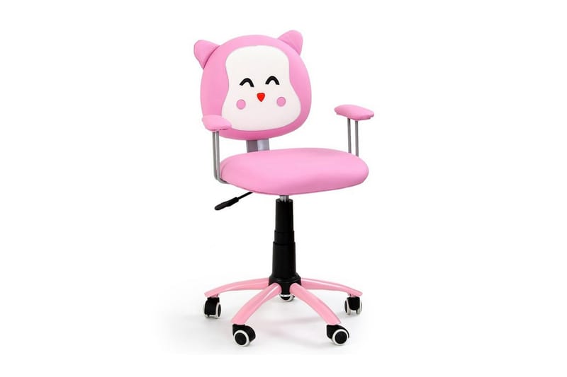 Kitty Skrivbordsstol - Rosa/Svart - Skrivbordsstol barn
