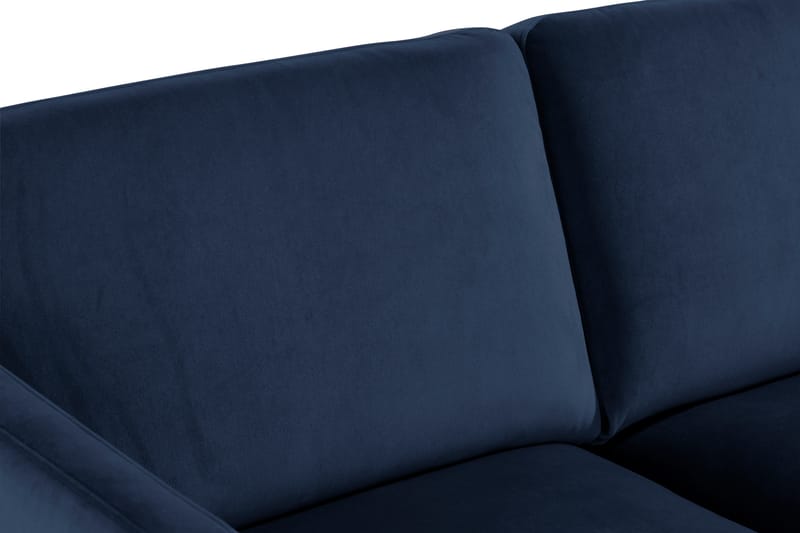 Teodin Sammetssoffa 2-sits - Blå - Sammetssoffa - 2 sits soffa