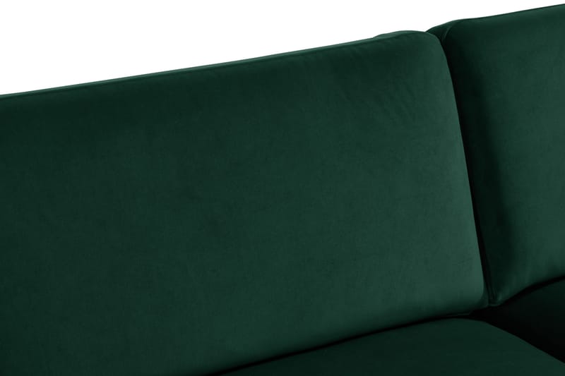 Teodin Sammetssoffa 3-sits - Grön - Sammetssoffa - 3 sits soffa