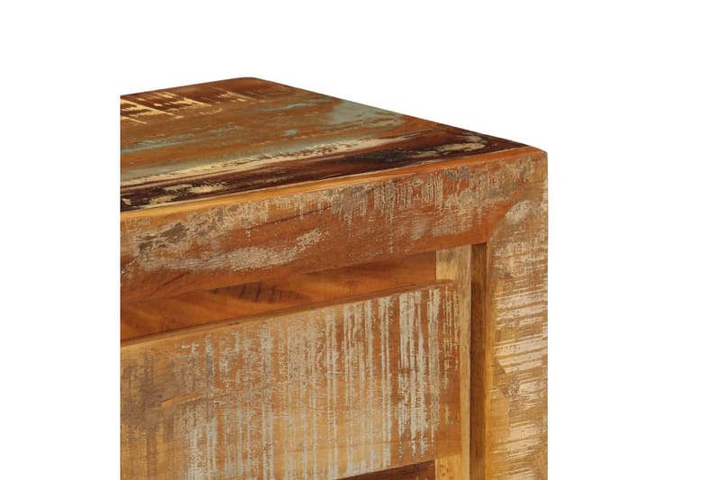 Skänk 120x30x75 cm massivt återvunnet trä - Flerfärgad - Sideboard & skänk