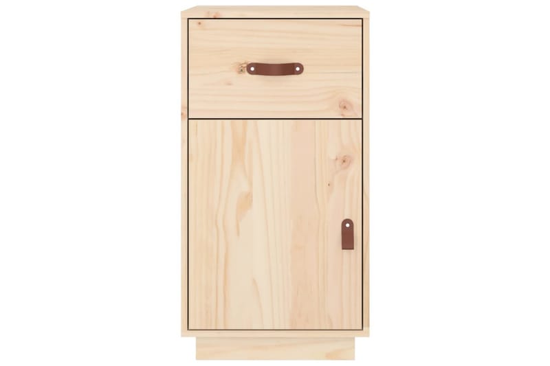 beBasic Skrivbordsskåp 40x50x75 cm massiv furu - Brown - Förvaring - Småförvaring