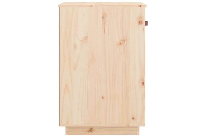 beBasic Skrivbordsskåp 40x50x75 cm massiv furu - Brown - Förvaring - Småförvaring