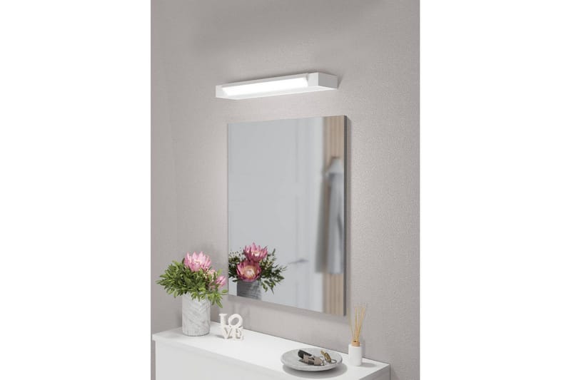 Spegelbelysning Eglo Gemiliana Krom/Vit - Vit/Krom - Belysning & el - Badrumsbelysning