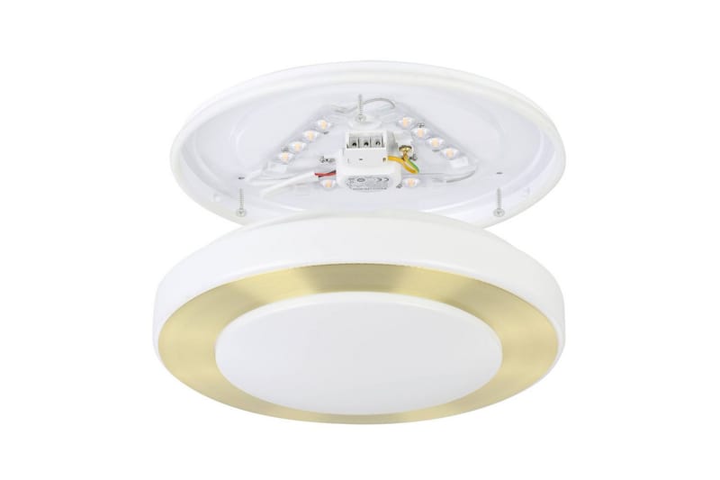 Taklampa Eglo Led Carpi - Vit/Mässing - Belysning & el - Badrumsbelysning