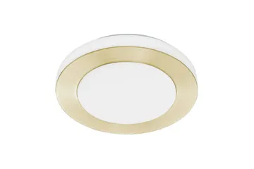 Taklampa Eglo Led Carpi - Vit/Mässing - Belysning & el - Badrumsbelysning - Badrumslampa tak