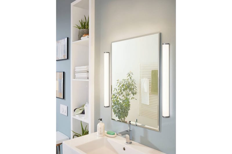 Vägg-/Taklampa Eglo Gita 2 900 mm - Vit/Krom - Belysning & el - Badrumsbelysning