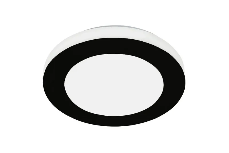 Vägg-/Taklampa Eglo Led Carpi 300 mm, Svart, Vit - Vit/Svart - Belysning & el - Badrumsbelysning