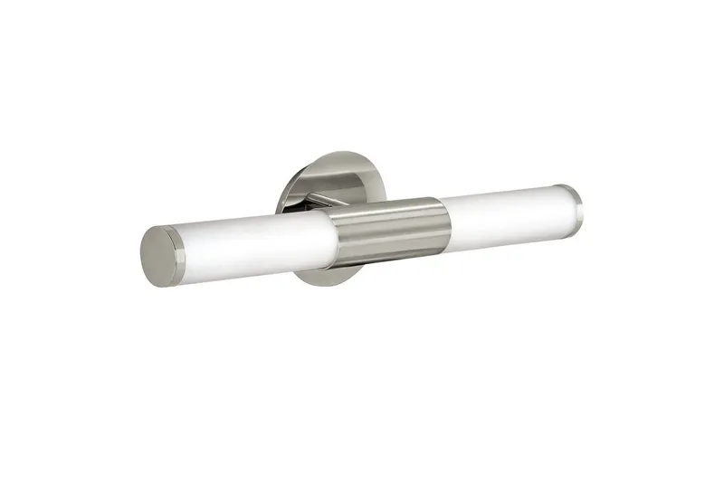 Vägglampa Eglo Palmera Nickel-Matt Vit, Vit