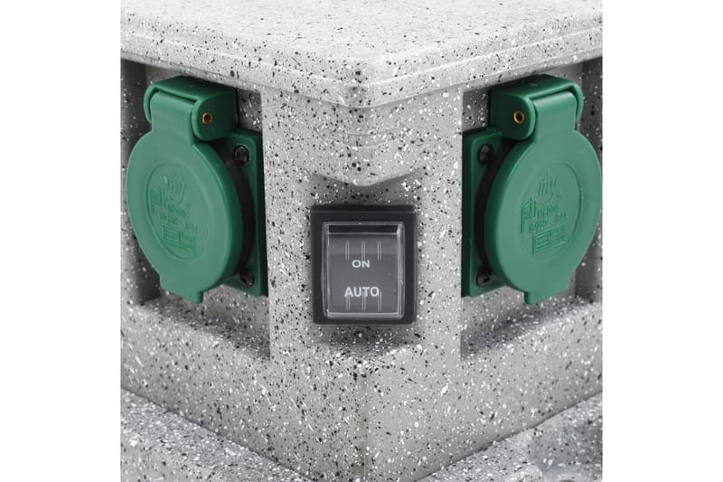 Utomhusuttag med skymningssensor plast - Belysning & el - Elmaterial & energi - El utomhus