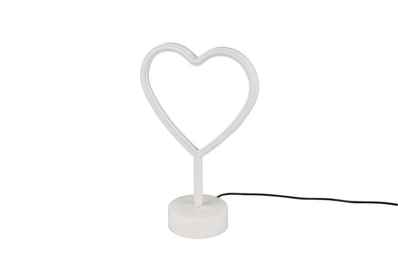 Heart LED Bordslampa vit - Vit - Belysning & el - Inomhusbelysning & lampor - Sovrumslampa