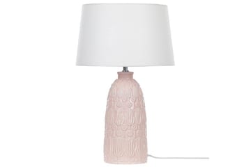 Azzurvi Bordslampa 56 cm E27 - Rosa/Vit - Belysning & el - Inomhusbelysning & lampor - Bordslampor