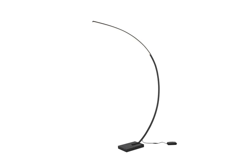 Bangkok LED Golvlampa mattsvart, Matt svart