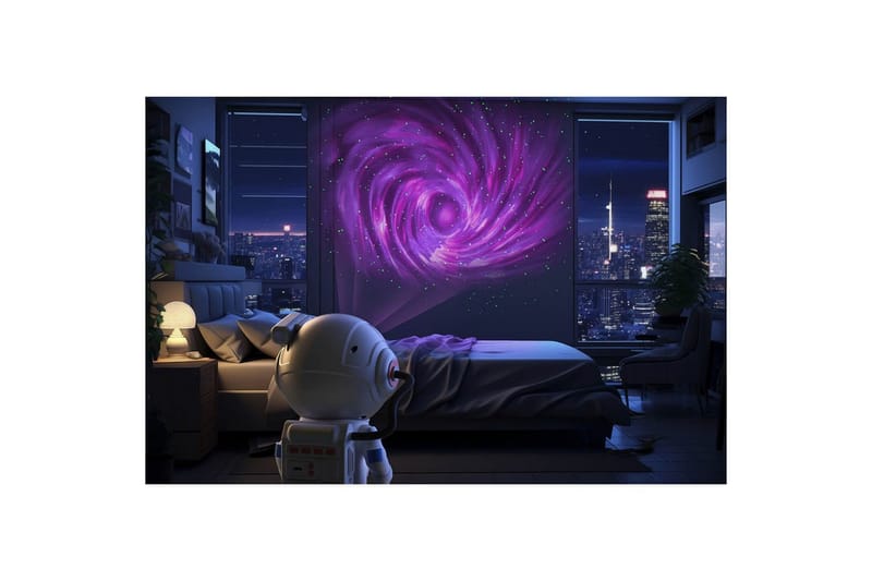 Barnlampa Mobility On Board Stellar Light Space Astronaut - Vit - Belysning & el - Inomhusbelysning & lampor - Dekorationsbelysning