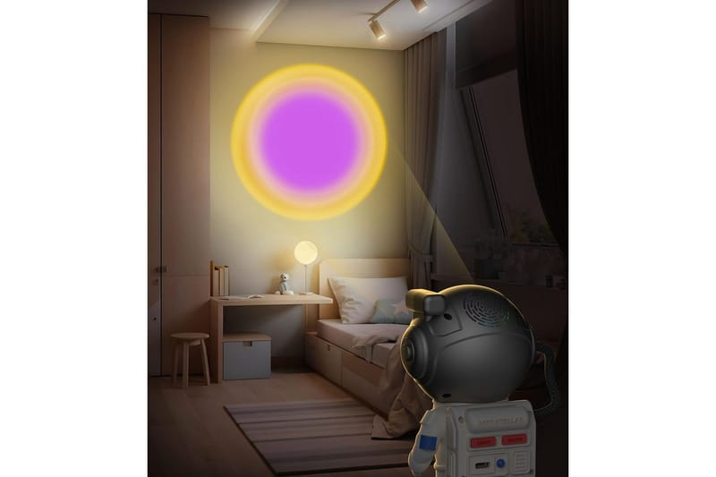 Barnlampa Mobility On Board Mini Stellar Light Space Austonaut - Vit - Belysning & el - Inomhusbelysning & lampor - Barnlampor