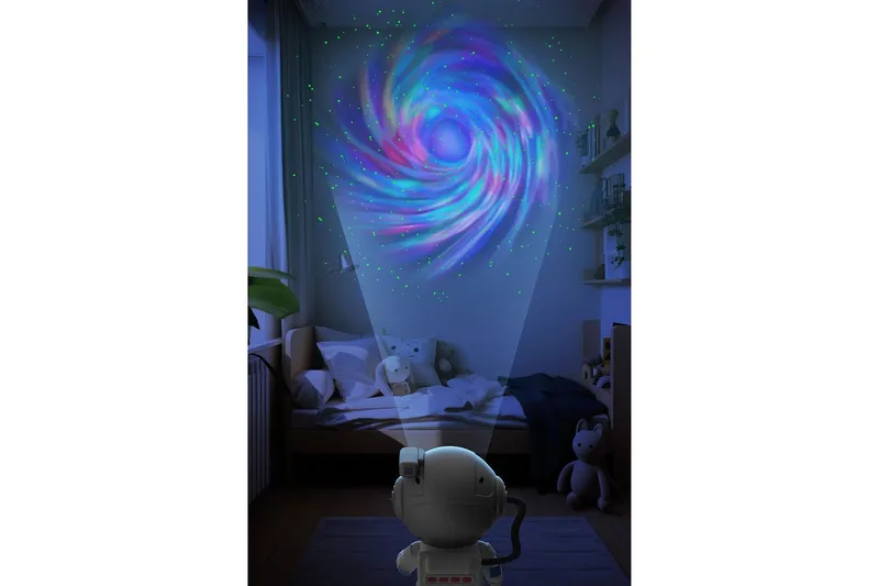 Barnlampa Mobility On Board Stellar Light Space Astronaut - Silver - Belysning & el - Inomhusbelysning & lampor - Barnlampor