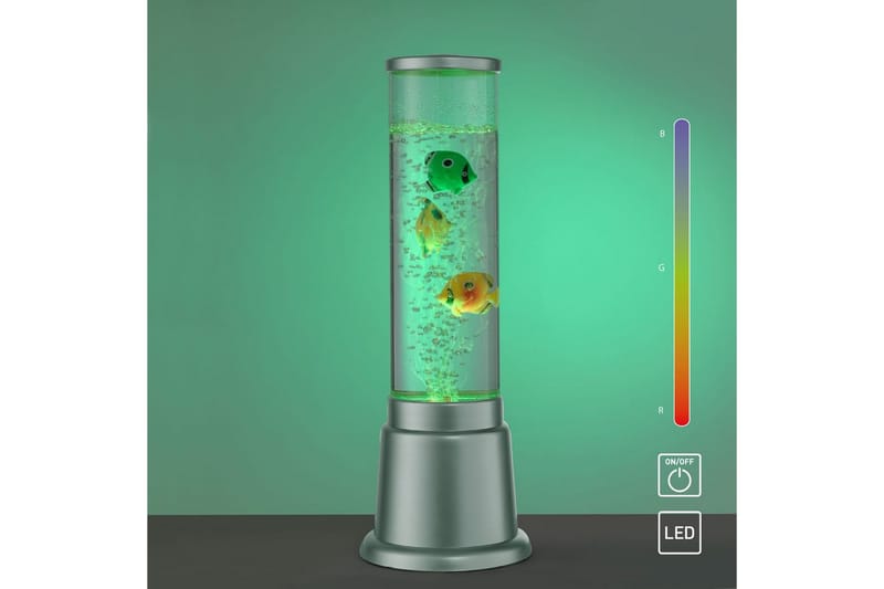 Ava Just Light Dekorationslampa - Silver - Belysning & el - Inomhusbelysning & lampor - Barnlampor - Dekorationsbelysning barn - Lavalampa