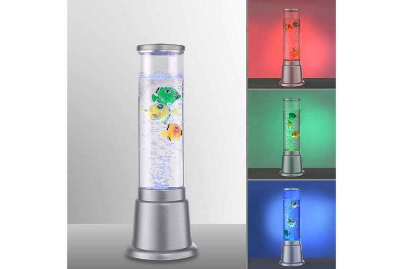 Ava Just Light Dekorationslampa - Silver - Belysning & el - Inomhusbelysning & lampor - Barnlampor - Dekorationsbelysning barn - Lavalampa