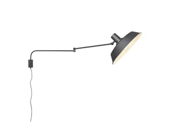 Bolder Vägglampa E27 mattsvart - Matt svart - Belysning & el - Inomhusbelysning & lampor - Sänglampor & nattduksbordslampa - Sänglampa vägg