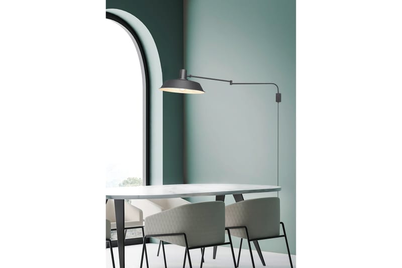 Bolder Vägglampa E27 mattsvart - Matt svart - Belysning & el - Inomhusbelysning & lampor - Sänglampor & nattduksbordslampa - Sänglampa vägg