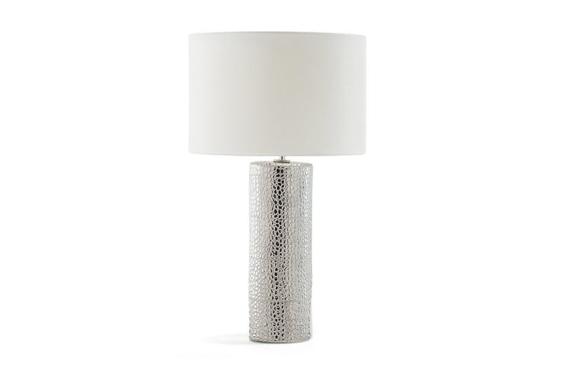 Aiken Bordslampa 30 cm - Vit - Bordslampor - Vardagsrumslampa - Fönsterlampa på fot - Fönsterlampa - Sänglampa bord - Sovrumslampa