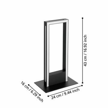 Bordslampa Savilanas - 42,5 cm - Belysning & el - Inomhusbelysning & lampor - Bordslampor - Skrivbordslampa