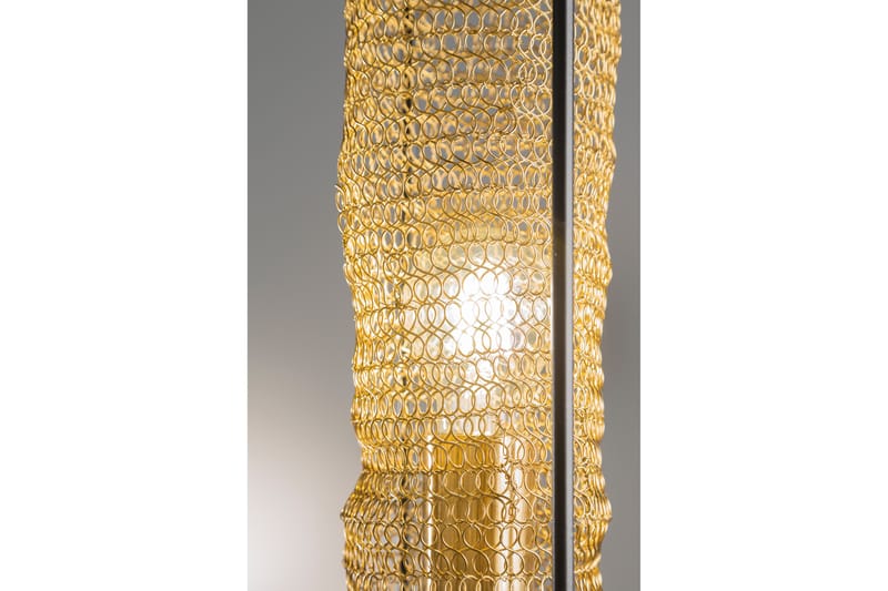 Claris Bordslampa - Grå/Guld - Fönsterlampa på fot - Sänglampa bord - Fönsterlampa - Sovrumslampa - Bordslampor - Nätlampa - Vardagsrumslampa