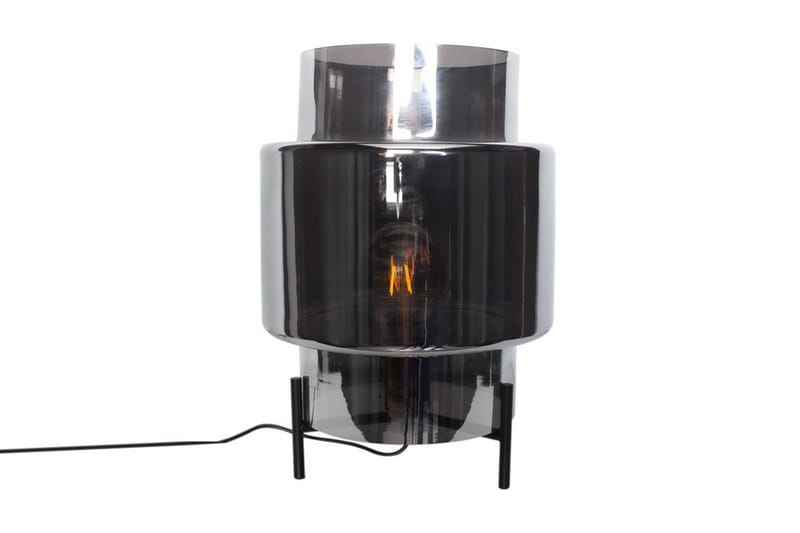 Ebbot Bordslampa 27 cm Grå - By Rydéns - Bordslampor - Vardagsrumslampa - Fönsterlampa på fot - Fönsterlampa - Sänglampa bord - Sovrumslampa