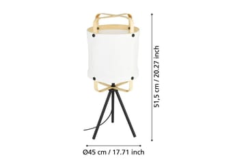 Bordslampa Eglo Surfleet - Svart - Belysning & el - Inomhusbelysning & lampor - Bordslampor