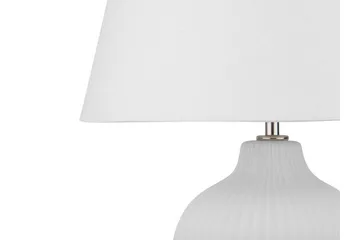 Fergus Bordslampa 33 cm - Vit - Belysning & el - Inomhusbelysning & lampor - Bordslampor