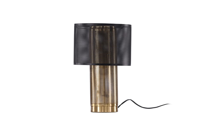 Fharman Bordslampa 39 cm - Svart - Fönsterlampa på fot - Sovrumslampa - Vardagsrumslampa - Sänglampa bord - Fönsterlampa - Bordslampor