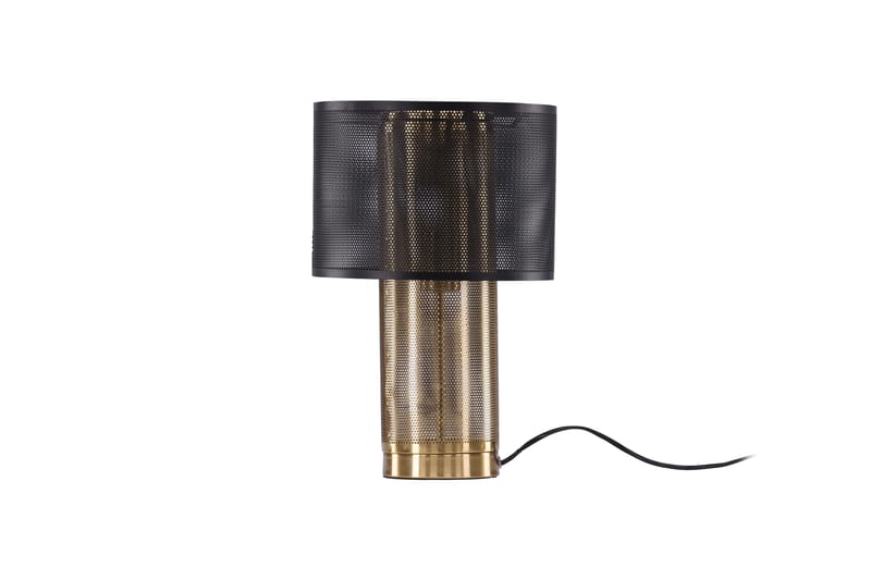 Fharman Bordslampa 39 cm - Svart - Fönsterlampa på fot - Sovrumslampa - Vardagsrumslampa - Sänglampa bord - Fönsterlampa - Bordslampor