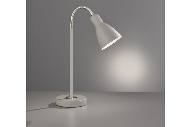 Fiona Bordslampa - Grå - Fönsterlampa på fot - Sovrumslampa - Vardagsrumslampa - Sänglampa bord - Fönsterlampa - Bordslampor