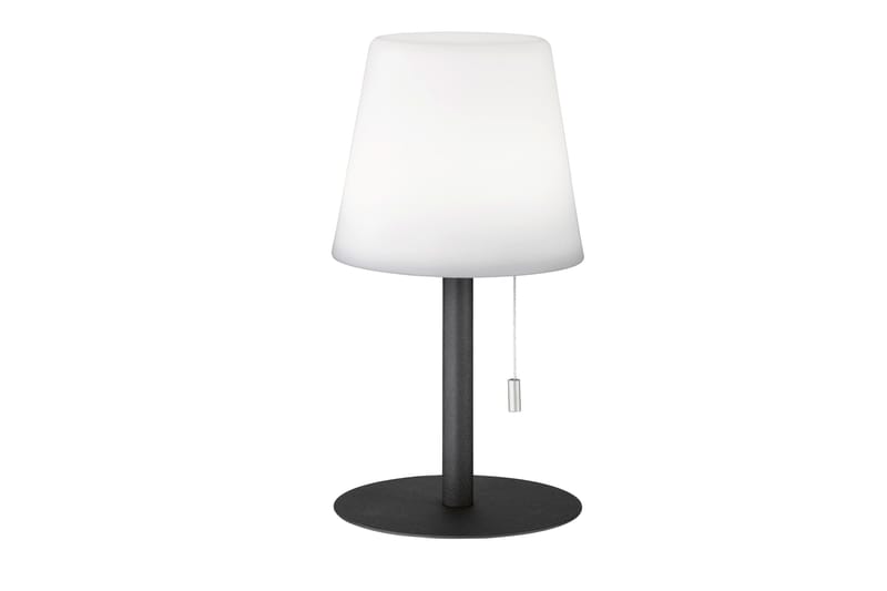 Gardea Bordslampa - Sand/Antracit - Fönsterlampa på fot - Sovrumslampa - Vardagsrumslampa - Sänglampa bord - Fönsterlampa - Bordslampor