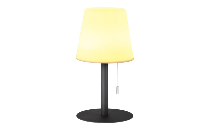 Gardea Bordslampa - Sand/Antracit - Fönsterlampa på fot - Sovrumslampa - Vardagsrumslampa - Sänglampa bord - Fönsterlampa - Bordslampor