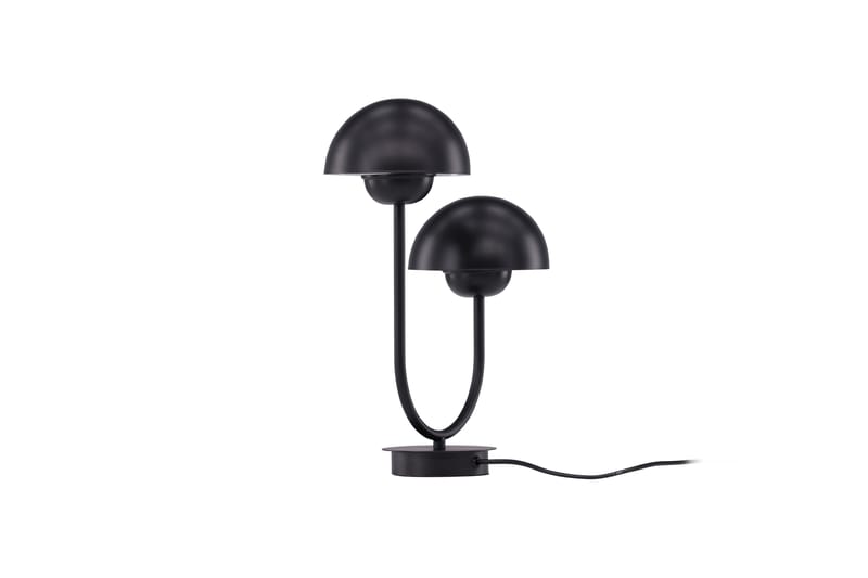 Hanny Bordslampa 38 cm - Svart - Fönsterlampa på fot - Sovrumslampa - Vardagsrumslampa - Sänglampa bord - Fönsterlampa - Bordslampor