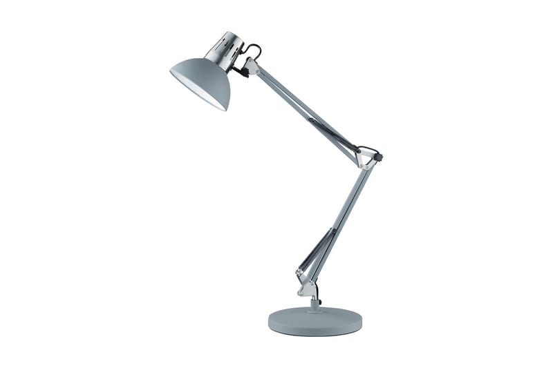 Jeffery Bordslampa - Grå - Bordslampor - Vardagsrumslampa - Fönsterlampa på fot - Fönsterlampa - Sänglampa bord - Sovrumslampa