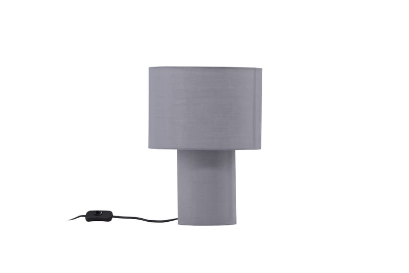 Jenkins Bordslampa 33 cm - Mörkgrå - Fönsterlampa på fot - Sovrumslampa - Vardagsrumslampa - Sänglampa bord - Fönsterlampa - Bordslampor