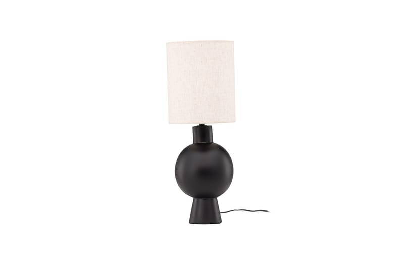 Kanami Bordslampa 55 cm - Svart - Fönsterlampa på fot - Sovrumslampa - Vardagsrumslampa - Sänglampa bord - Fönsterlampa - Bordslampor