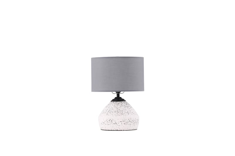 Lalan Bordslampa 36 cm - Vit - F�önsterlampa på fot - Sovrumslampa - Vardagsrumslampa - Sänglampa bord - Fönsterlampa - Bordslampor