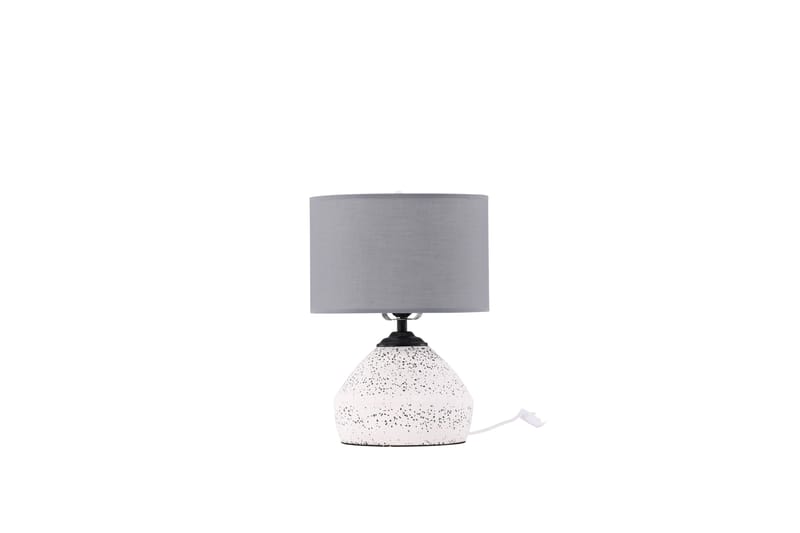 Lalan Bordslampa 36 cm - Vit - Fönsterlampa på fot - Sovrumslampa - Vardagsrumslampa - Sänglampa bord - Fönsterlampa - Bordslampor